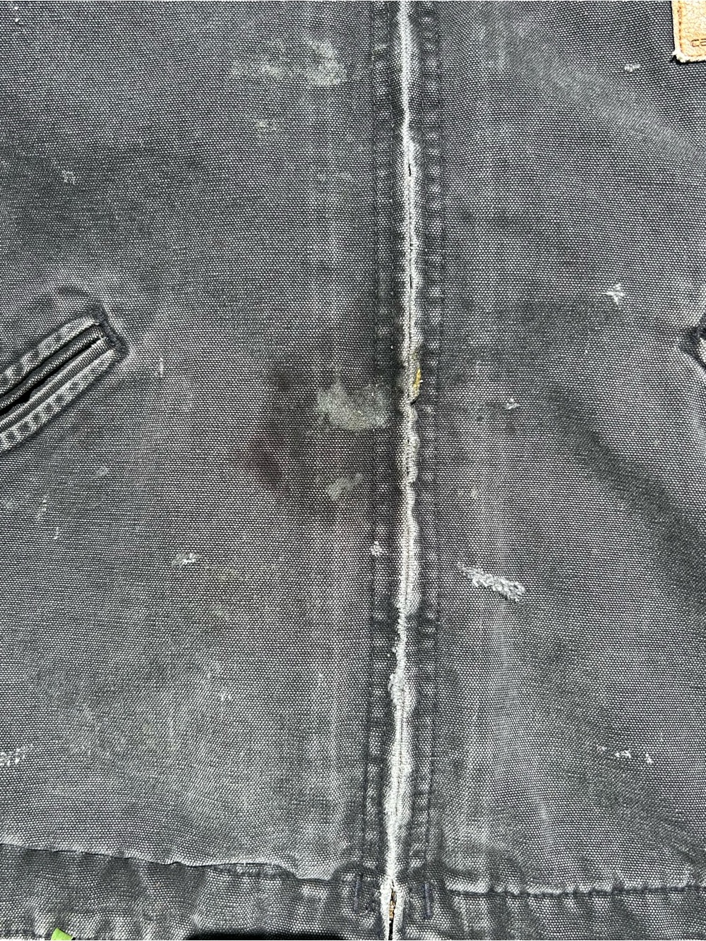 Vintage 96/97 Carhartt J43ONX Lined Canvas Work Jacket with Corduroy Collar - Picture 7 of 9